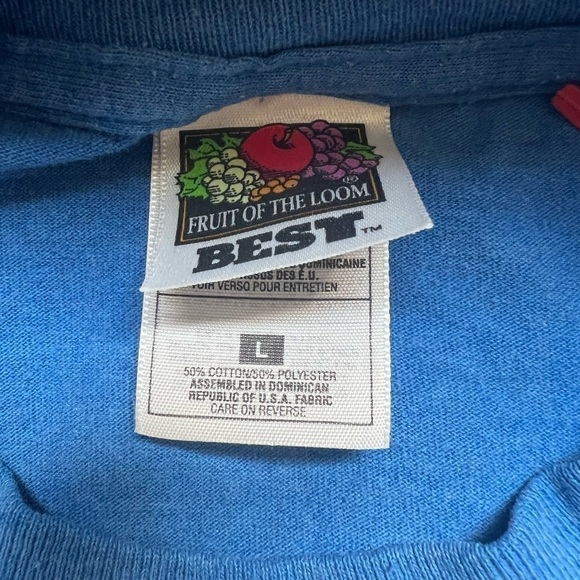 Vintage 1995 single stitch DC comics Superman T shirt size L - Picture 4 of 4